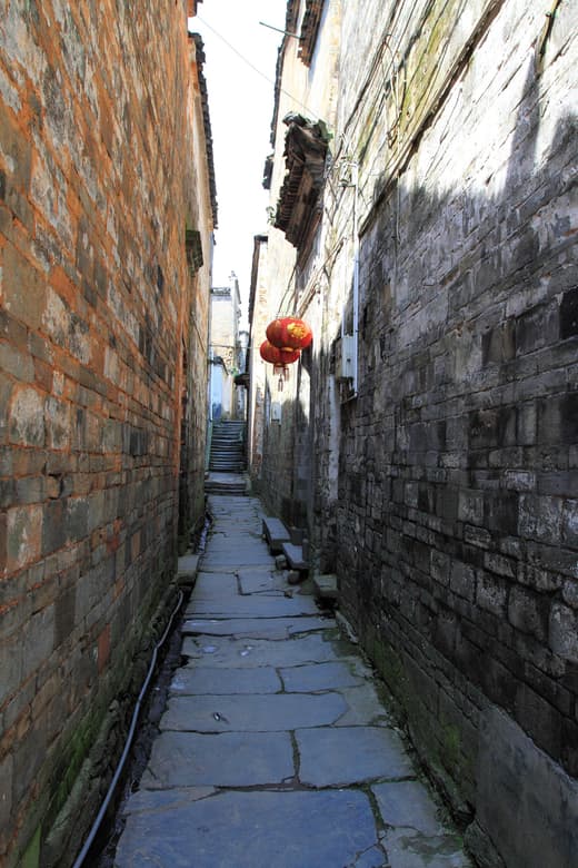 Casas antiguas de la aldea de Wangkou